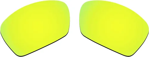Vista 2 de Eye Opening Stuff Lentes de repuesto polarizadas y almohadillas de nariz compatibles con gafas de sol Oakley Plaintiff OO4057 Dorado