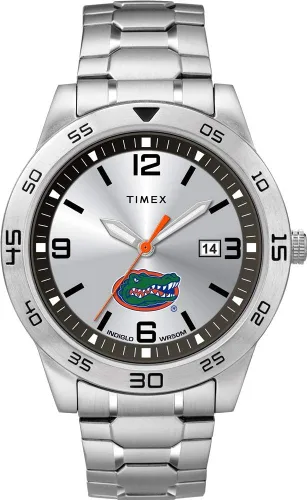 Vista 11 de Timex Tribute Reloj de cuarzo para hombre Citation de 42 mm con correa de acero inoxidable
