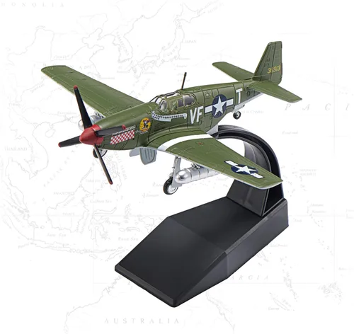 Vista 23 de B-17 Flying Fortress - Aviones fundidos a presión a escala 1/144, modelo de avión de metal pesado para coleccionista, entusiasta de la aviación