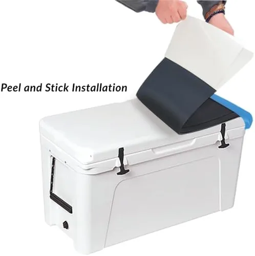 Vista 4 de Tundra 45 tapas más frías – Espuma EVA YETI enfriador de pecho almohadilla cómoda para despegar y pegar, lado duro, campamento, barco, puerta