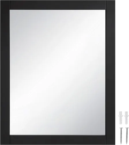 Vista 13 de Shorewood 547075-ESP - Espejo rectangular para decoración de pared, 30 pulgadas de alto x 20 pulgadas de largo, marco de madera tradicional