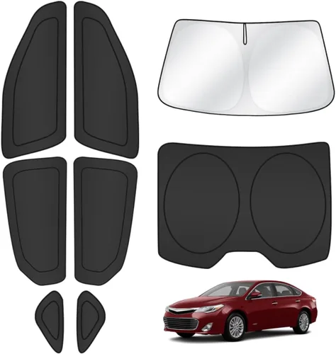 Vista 55 de T TGBROS Parasol para parabrisas para BMW X1 F48 2016 2017 2018 2019 2020 2021 2022 para ventana de automóvil, con bloqueo UV grueso y opaca
