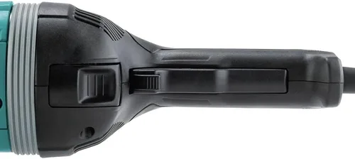 Vista 3 de Makita Amoladora angular GA9080 de 9", con mango giratorio e interruptor de bloqueo