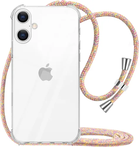 Vista 31 de Funda para teléfono Google Pixel 7 Pro, transparente, ajustable, con cordón para el cuello, para mujeres, niñas, TPU suave, delgada, a prueba