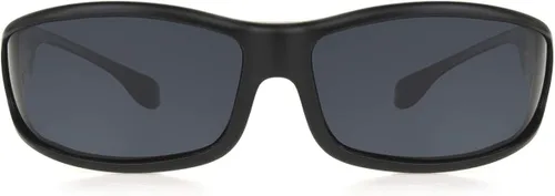 Vista 2 de Dioptics Solar Shield-zion Panorama - Gafas de sol para mujer, Negro
