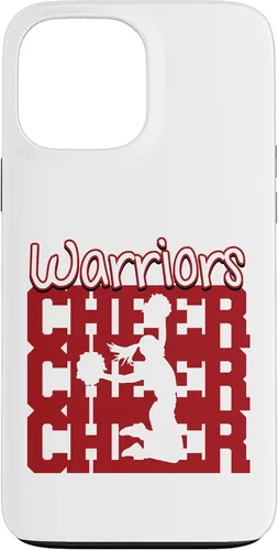 Vista 24 de Warriors Cheer Back to School Cheerleading Spirit M Case for iPhone 16