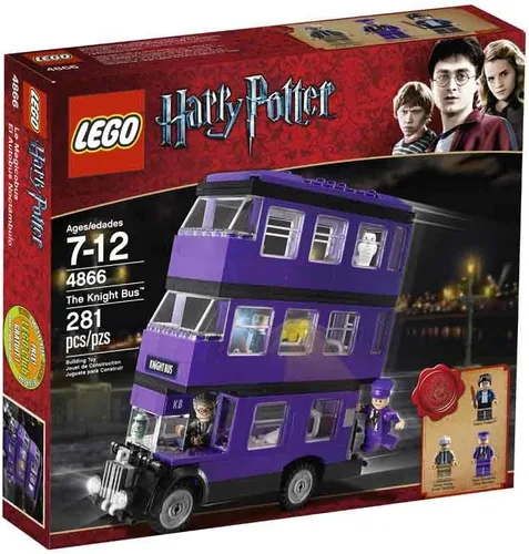 Vista 2 de LEGO Harry Potter The Knight Bus # 4866, juguete para construir