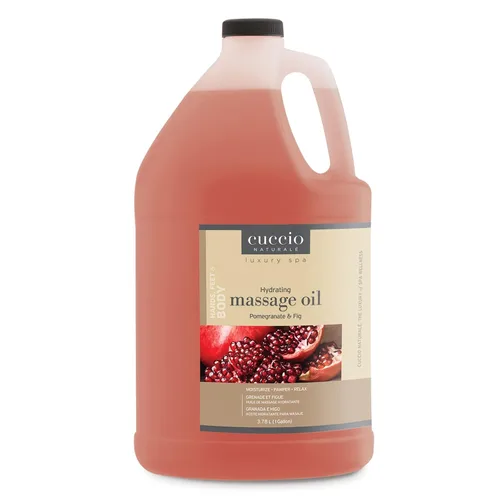 Vista 5 de Cuccio Naturale Aceite de masaje - Aceite corporal renovador e hidratante para tratamiento de masaje - Deja la piel suave y brillante - Sin