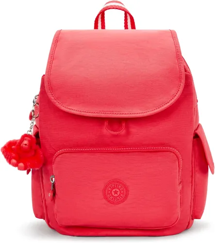 Vista 16 de Mochila pequeña Kipling City Pack para mujer, mochila ligera y versátil para el día, Negro (Black Noir), Pequeño