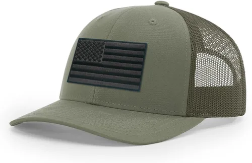 Vista 186 de Joe's USA Richardson 112 - Gorras de camionero con parche gráfico personalizado - Gorras estructuradas de cinco y seis paneles Richardson Premium