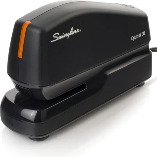Vista 7 de Swingline Engrapadora eléctrica, paquete de valor Speed Pro 25, capacidad para 25 hojas, incluye quitagrapas y grapas premium, negro (42140)