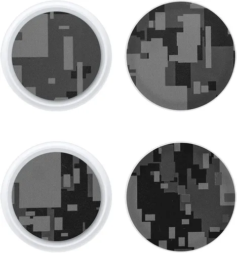 Vista 68 de SopiGuard Adhesivo para Apple AirTag Precision de borde a borde para panel trasero (negro cepillado)