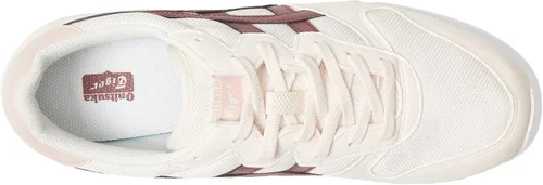 Vista 2 de Onitsuka Tiger Zapatillas Alvarado para mujer Crema/cereza oscura