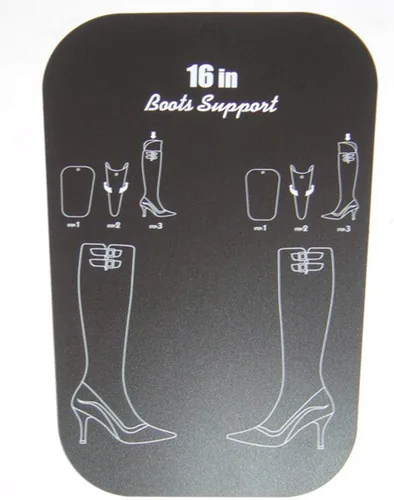 Vista 6 de 2 pares de zapateros de plástico de 10 pulgadas de largo, gruesos, insertos de estiramiento para botas altas, soporte automático sin impresión
