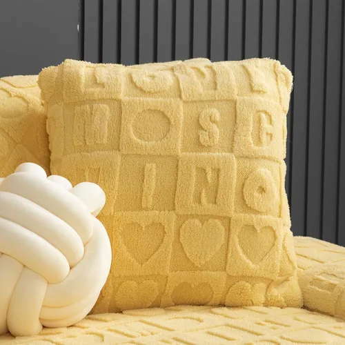 Vista 21 de vctops Funda suave de piel sintética con patrón de amor 3D para sofá, funda antideslizante para sofá seccional, protector de muebles