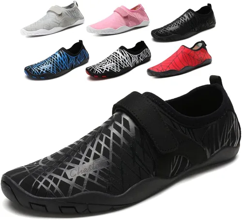 Vista 8 de Cheston Zapatos acuáticos de secado rápido para hombre y mujer