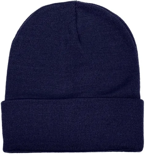 Vista 21 de Gelante Gorro Beanie de Punto Cálido con Dobladillo Liso para Hombres y Mujeres Gorra de Calavera. Azul aguamarina