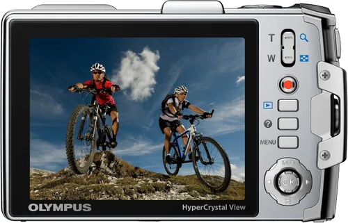 Vista 4 de Olympus TG-810 Cámara digital resistente a prueba de agua de 14 MP con zoom óptico 5x