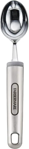 Vista 11 de Farberware Abrelatas manual Pro de acero inoxidable con asas ergonómicas suaves y abrebotellas integrado, apto para lavavajillas, gris