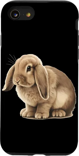 Vista 13 de Funda para iPhone 15 Lop Eared Bunny Rabbit Happy Easter Bunny Rabbit