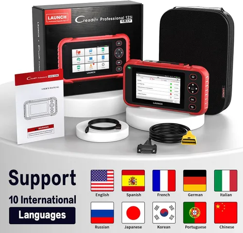 Vista 9 de LAUNCH - Escáner OBD2 CRP123i Lector de código, transmisión del motor SRS ABS herramienta de escaneo automotriz, I/M evaluación de preparación smog