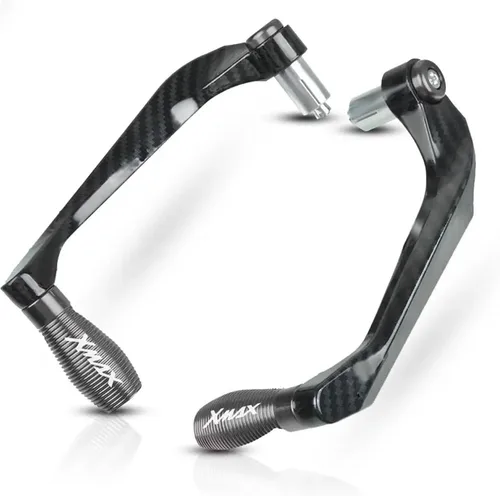 Vista 11 de for Y&amaha XMAX250 XMAX300 XMAX400 Xmax 250 300 400 X-MAX Motorcycle Handlebar Grips Guard Brake Clutch Levers Guard Protector (Color : Black)