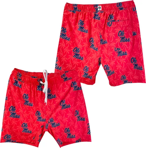 Vista 2 de Wes and Willy NCAA Palm Tree - Traje de baño para hombre