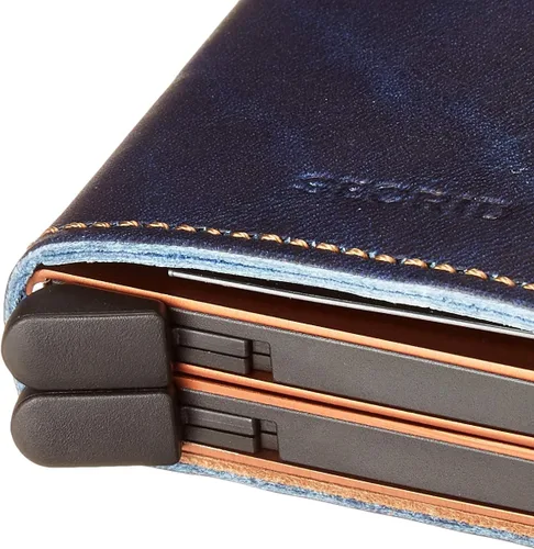 Vista 2 de Secrid - Cartera doble de piel auténtica con protección RFID, capacidad para 16 tarjetas