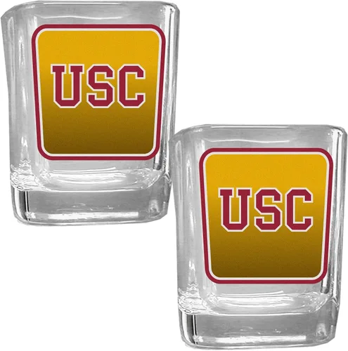 Vista 27 de Siskiyou Sports NCAA unisex Square Glass Shot Glass Set