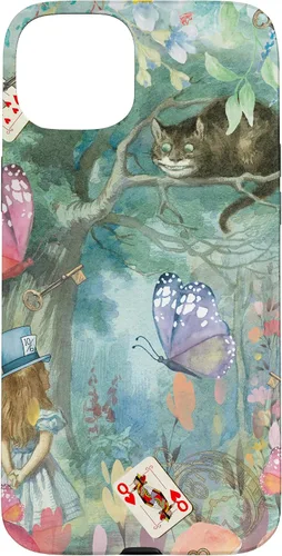 Vista 9 de iPhone 16 Wonderland - Funda de Alicia en el país de las maravillas