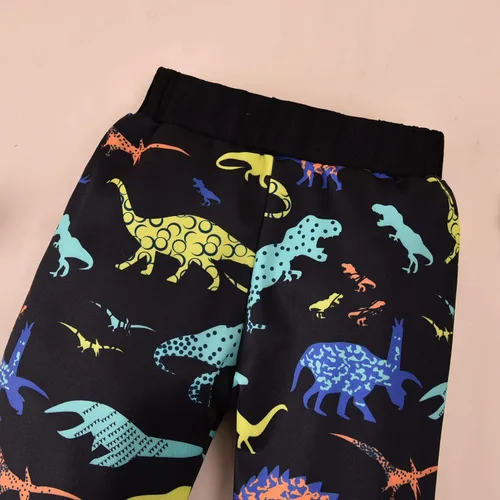 Vista 5 de Aalizzwell Conjunto de mameluco para bebé, conjunto de pantalones para niños pequeños, trajes a juego para hermanos