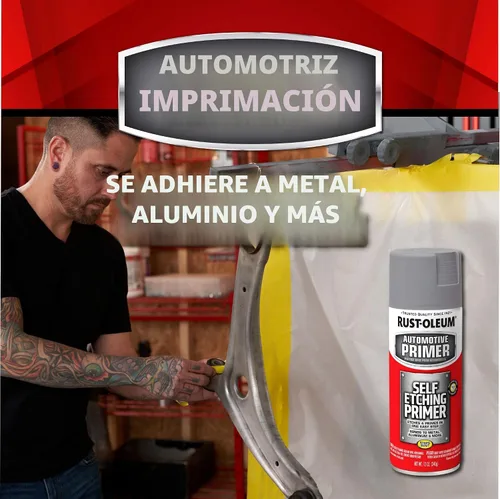 Vista 4 de Rust-Oleum 249322 - Spray de imprimación para grabado automático, 12 onzas, verde oscuro mate Grabados y cebadores en un solo paso Máxima