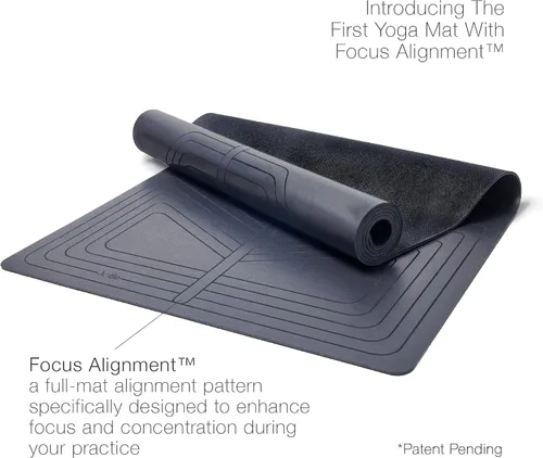 Vista 3 de agoy Pro+ Warrior - Esterilla de yoga antideslizante de alta calidad - Diseño ecológico - Alfombrilla de poliuretano con agarre húmedo y seco +