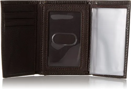Vista 4 de Nocona Diagnol Cross Embose Trifold para hombre