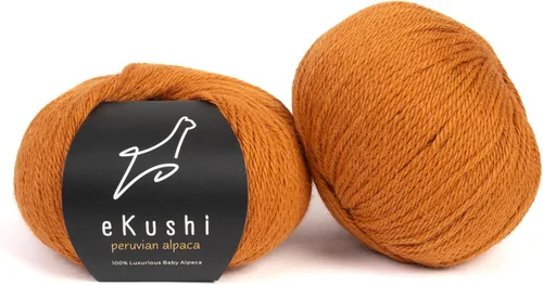 Vista 82 de 100% Hilo de Alpaca Baby para Tejer y Ganchillo - 1 Cono de Hilo Premium DK - Ligero, Hipoalergénico y Térmico Hecho en Perú - Ideal para Proyectos