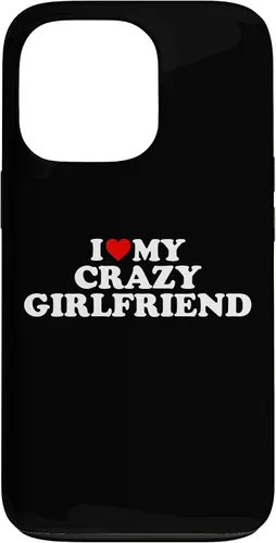 Vista 10 de Ich Liebe Meine verrückte Freundin GF - Rotes Herz [German Language] Case for iPhone 17