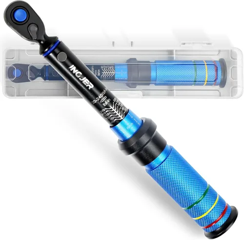 Vista 8 de Llave dinamométrica 1/2, llave dinamométrica mejorada automática, 10-180ft.lb ±3% Accuracy Dual-Direction, Adjustable 72 Tooth Inch Pound Torque