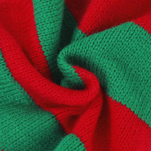 Vista 13 de American Trends Gorro de Papá Noel, gorro de Navidad cálido para invierno, gorro holgado de punto trenzado para adultos, mujeres y hombres, fiesta