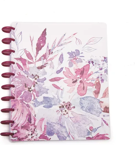 Vista 66 de Talia - Cuadernos de notas con tapas, planificador, personalizables, (Rosa de los 90, Junior (5.5 pulgadas x 8.5 pulgadas))