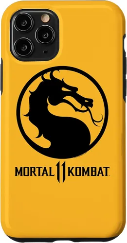 Vista 29 de Mortal Kombat 11 Dragon Black Logo Case for iPhone 17