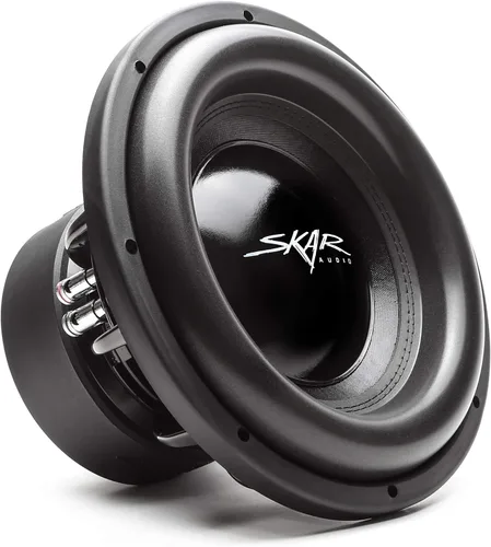Vista 10 de Skar Audio EVL-8 D4 - Subwoofer para automóvil de 8 pulgadas, 1200 W de potencia máxima, doble 4 Ohm