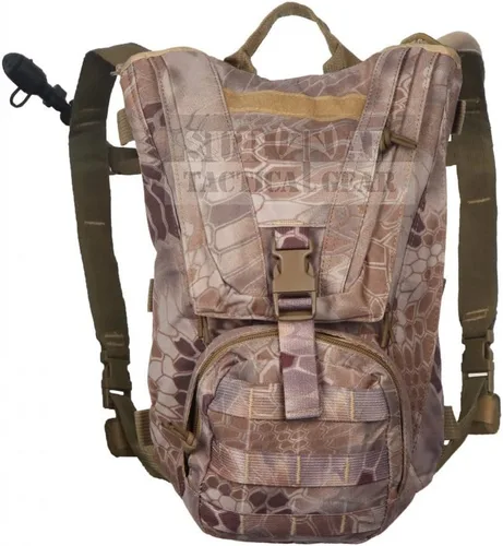 Vista 2 de ZAPT Mochila de hidratación táctica Molle Militar Mochila de Hidratación Senderismo Caza Airsoft Portador de hidratación con bolsa de almacenamiento