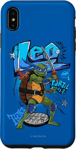 Vista 11 de Teenage Mutant Ninja Turtles: Mutant Mayhem Leo Turtle Power - Carcasa para iPhone 17