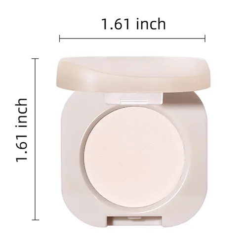 Vista 7 de Sombra de ojos mate individual, Sombra de ojos blanco hueso, Polvo ligero ultrafino, Sombra de ojos con base de imprimación iluminadora, Alto