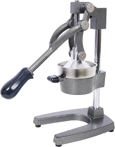 Vista 3 de Exprimidor comercial de cítricos de hierro fundido, prensa manual extra grande de jugo de naranja, exprimidor de mano resistente