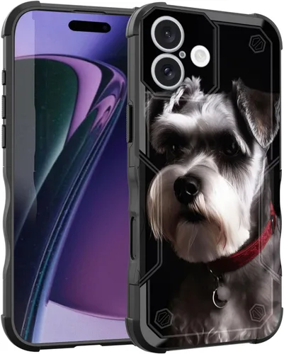 Vista 44 de Funda para iPhone Air, [doble capa] [protección contra caídas de grado militar de 10 pies] Funda resistente a prueba de golpes para iPhone Air