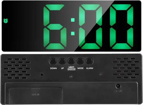 Vista 7 de Hermoso reloj electrónico USB, reloj, reloj electrónico, despertador, para el hogar multifuncional duradero