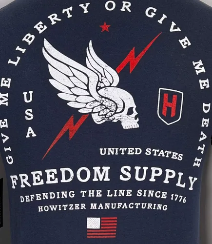 Vista 4 de Howitzer Style Camiseta de hombre Freedom LINE Military Grunt MFG