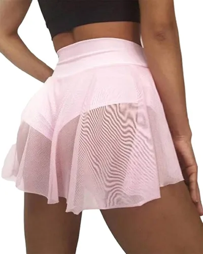Vista 2 de BZB - Pantalones cortos de yoga de cintura alta para mujer leggings deportivos para gimnasio entrenamiento levantamiento de glúteos