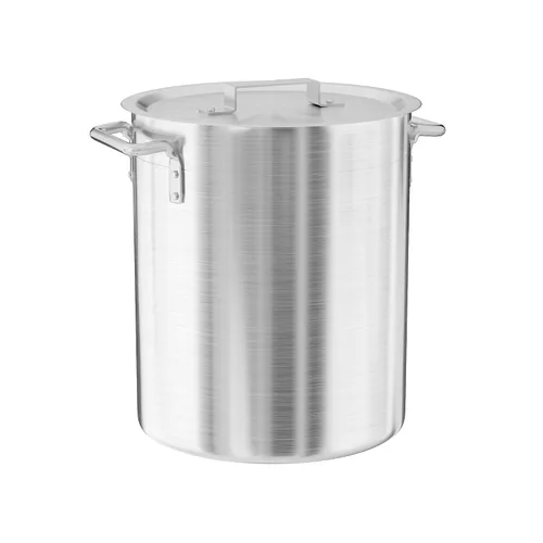 Vista 12 de Olla de aluminio de peso estándar de 8 cuartos de galón con tapa multicolor/fantasía (Standard Weight)